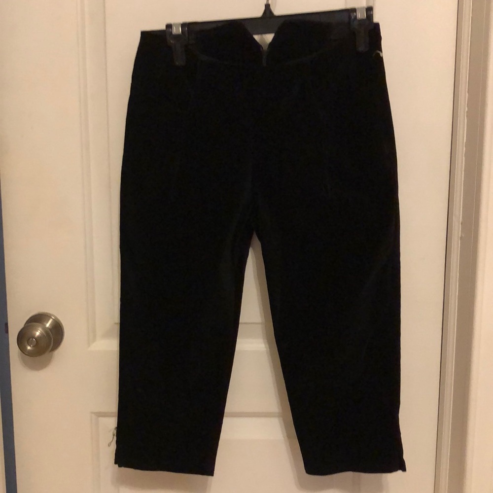 Vintage 1990”s Lip Service stretch velvet capri knickers